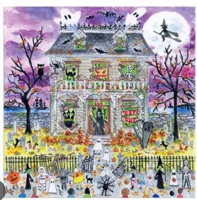 Michael Storrings Haunted House 500 Piece Glow in cover