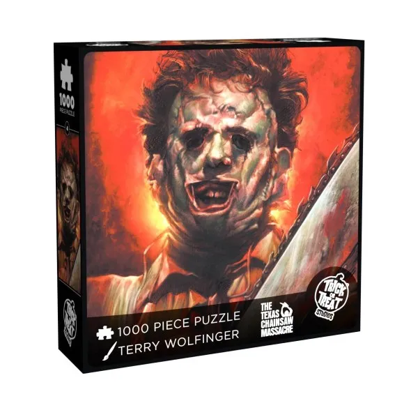 The Texas Chainsaw Massacre -Leatherface 1000 pc Puzzle cover